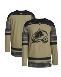 Men's Colorado Avalanche Blank Camo Salute to Service Stitched Jersey