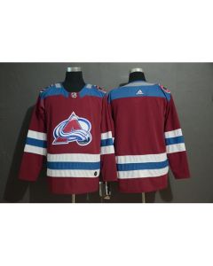 Men's Colorado Avalanche Burgundy Stitched NHL Jersey