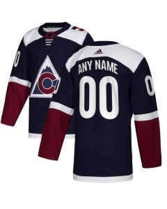 Men's Colorado Avalanche Personalized AuthenticNavy Home Stitched NHL Jersey