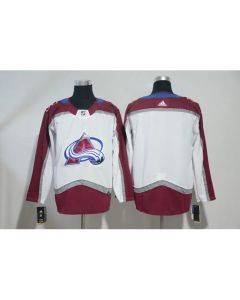 Men's Colorado Avalanche White Stitched NHL Jersey