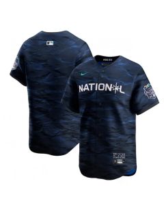 Men's Colorado Rockies Blank Royal 2023 All-star Stitched Baseball Jersey