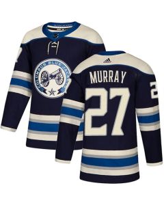 Men's Columbus Blue Jackets #27 Ryan Murray Navy Blue Stitched NHL Jersey