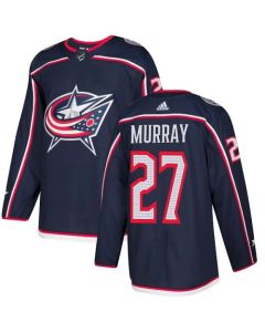 Men's Columbus Blue Jackets #27 Ryan Murray Navy Stitched NHL Jersey