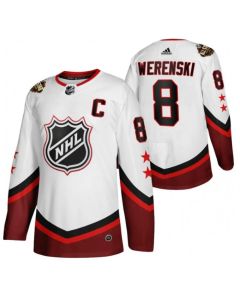 Men's Columbus Blue Jackets #8 Zach Werenski 2022 All-Star White Stitched Jersey