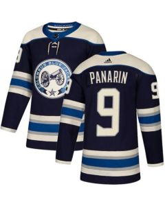 Men's Columbus Blue Jackets #9 Artemi Panarin Navy Blue Stitched NHL Jersey