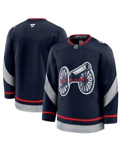 Men's Columbus Blue Jackets Blank Navy 2024-25 Stitched Hockey Jersey