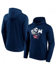 Men's Columbus Blue Jackets Navy Hometown Graphic Hoodie (Blue Navy)