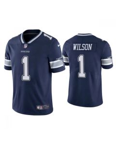 Men's Dallas Cowboys #1 Cedrick Wilson Navy Vapor Limited Stitched Jersey (Navy)