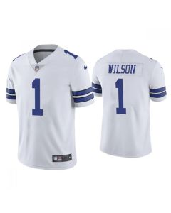 Men's Dallas Cowboys #1 Cedrick Wilson White Vapor Limited Stitched Jersey
