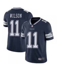 Men's Dallas Cowboys #11 Cedrick Wilson Navy Vapor Untouchable Limited Stitched Jersey