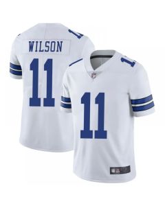 Men's Dallas Cowboys #11 Cedrick Wilson White Vapor Limited Stitched Jersey