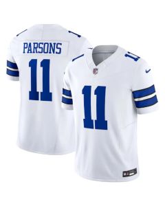 Men's Dallas Cowboys #11 Micah Parsons White 2023 F.U.S.E. Limited Stitched Football Jersey