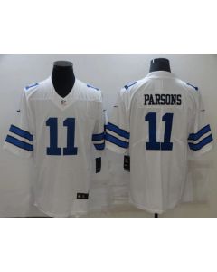 Men's Dallas Cowboys #11 Micah Parsons White Stitched Jersey