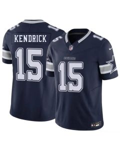 Men's Dallas Cowboys #15 Derion Kendrick Navy 2026 F.U.S.E Vapor Untouchable Limited Stitched Football Jersey (Navy)
