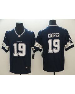 Men's Dallas Cowboys #19 Amari Cooper Navy Vapor Untouchable Limited Stitched NFL Jersey