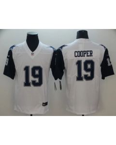 Men's Dallas Cowboys #19 Amari Cooper White Color Rush Limited Stitched NFL Jersey