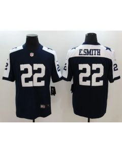 Men's Dallas Cowboys #22 Emmitt Smith Navy Vapor Untouchable Player Limited Jersey