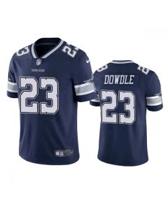 Men's Dallas Cowboys #23 Rico Dowdle Navy Vapor Untouchable Stitched Football Football Jersey