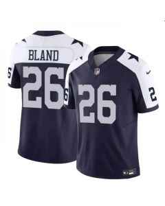 Men's Dallas Cowboys #26 DaRon Bland Navy 2023 F.U.S.E. Thanksgiving Vapor Untouchable Limited Stitched Football Jersey