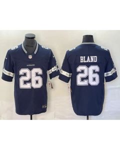 Men's Dallas Cowboys #26 DaRon Bland Navy 2023 F.U.S.E. Vapor Untouchable Limited Stitched Football Jersey