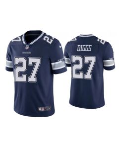 Men's Dallas Cowboys #27 Trevon Diggs Navy Vapor Limited Stitched Jersey