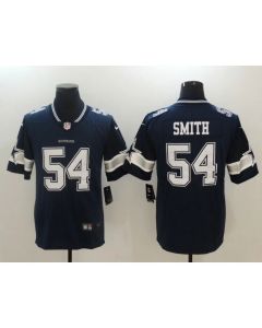 Men's Dallas Cowboys #54 Jaylon Smith Navy Blue Vapor Untouchable Limited Stitched NFL Jersey