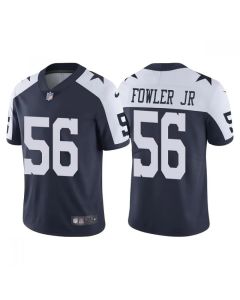 Men's Dallas Cowboys #56 Dante Fowler Jr. Navy/White Vapor Limited Stitched Jersey