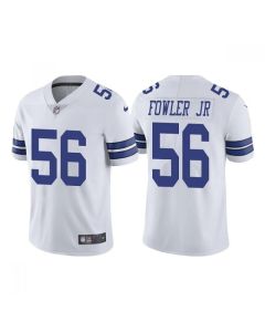 Men's Dallas Cowboys #56 Dante Fowler Jr. White Vapor Limited Stitched Jersey