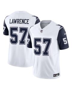 Men's Dallas Cowboys #57 Malachi Lawrence White 2026 NFL Draft Vapor F.U.S.E. Limited Jersey