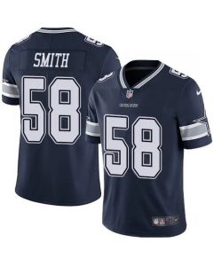 Men's Dallas Cowboys #58 Mazi Smith Navy Vapor Untouchable Stitched Football Jersey