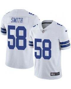 Men's Dallas Cowboys #58 Mazi Smith White Vapor Untouchable Stitched Football Jersey
