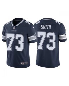 Men's Dallas Cowboys #73 Tyler Smith Navy Vapor Limited Stitched Jersey