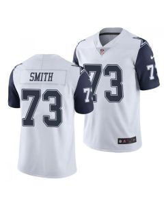 Men's Dallas Cowboys #73 Tyler Smith White Color Rush Limited Stitched Jersey