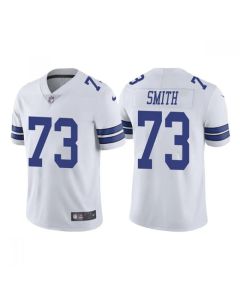 Men's Dallas Cowboys #73 Tyler Smith White Vapor Limited Stitched Jersey