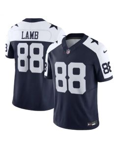 Men's Dallas Cowboys #88 CeeDee Lamb Navy 2023 F.U.S.E. Limited Stitched Football Jersey