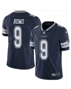 Men's Dallas Cowboys #9 Tony Romo Navy Vapor Untouchable Limited Stitched NFL Jersey