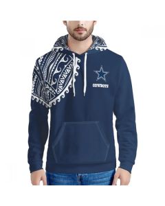 Men's Dallas Cowboys Blue Hoodie
