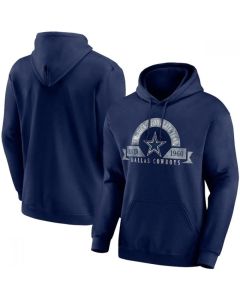 Men's Dallas Cowboys Navy Pullover Hoodie (Navy)