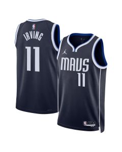 Men's Dallas Mavericks #11 Kyrie Irving Nike Navy Swingman Statement Edition Jersey (Navy)