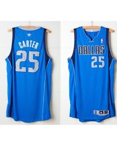 Men's Dallas Mavericks #25 Vince Carter Blue 2020 Stitched Jersey