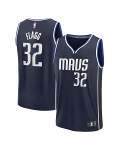 Men's Dallas Mavericks #32 Cooper Flagg Navy 2025 NBA Draft First Round Pick Fast Break Replica Statement Edition Jersey (Navy)