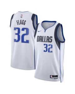 Men's Dallas Mavericks #32 Cooper Flagg White Swingman Association Edition Jersey