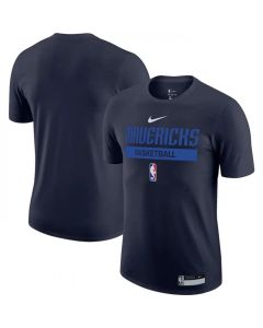 Men's Dallas Mavericks Navy 2022/23 Legend On-Court Practice Performance T-Shirt