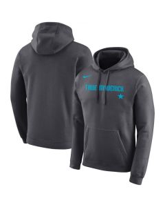 Men's Dallas Mavericks Navy City Edition Logo Essential Pullover Hoodie