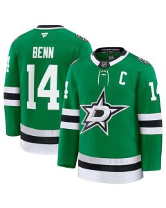 Men's Dallas Stars #14 Jamie Benn Green 2024-25 Home Stitched Hockey Jersey