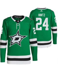 Men's Dallas Stars #24 Roope Hintz Green Stitched Jersey