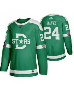 Men's Dallas Stars #24 Roope Hintz Green Stitched NHL Jersey