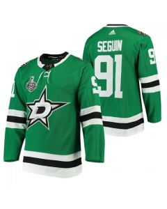 Men's Dallas Stars #91 Tyler Seguin 2020 Stanley Cup Final Bound Green Stitched Jersey