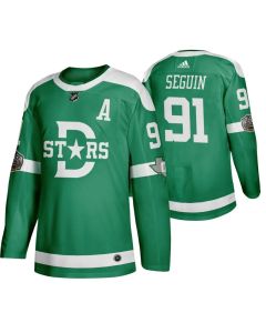 Men's Dallas Stars #91 Tyler Seguin Green Stitched NHL Jersey