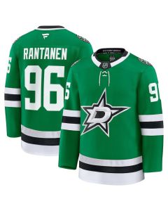 Men's Dallas Stars #96 Mikko Rantanen Kelly Green Home Premium Jersey